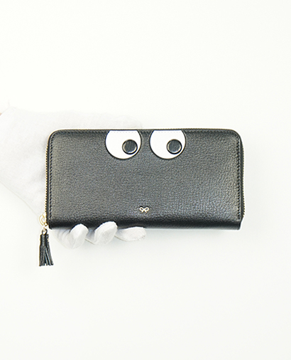 Anya Hindmarch Eyes Zip Around Wallet, front view